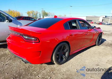 2017 Dodge Charger Srt Hellcat Rwd из США, поврежденный, VIN 2C3CDXL95HH669347